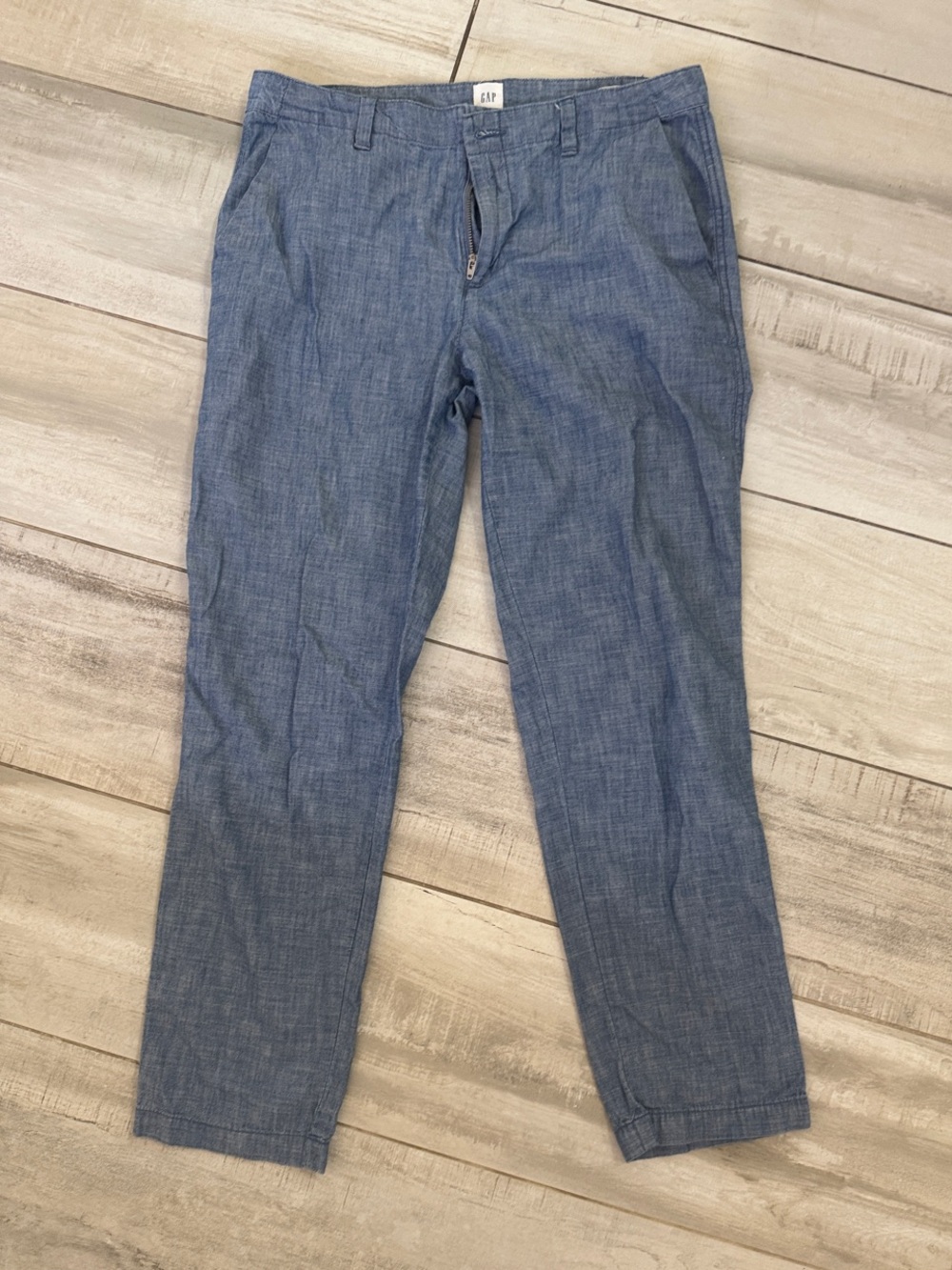 GAP Women’s Chambray Blue Chinos